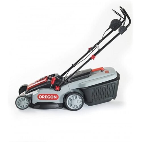 Oregon LM300 Cordless Battery-Powered 16″ Lawn Mower (Battery + Charger Included)